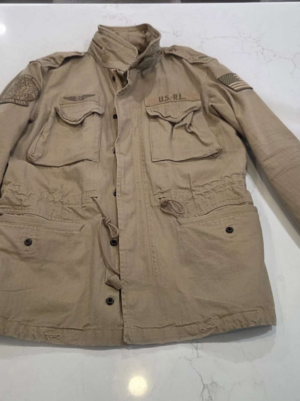 Polo Ralph Lauren Iconic Field Jacket - Khaki - Size Small